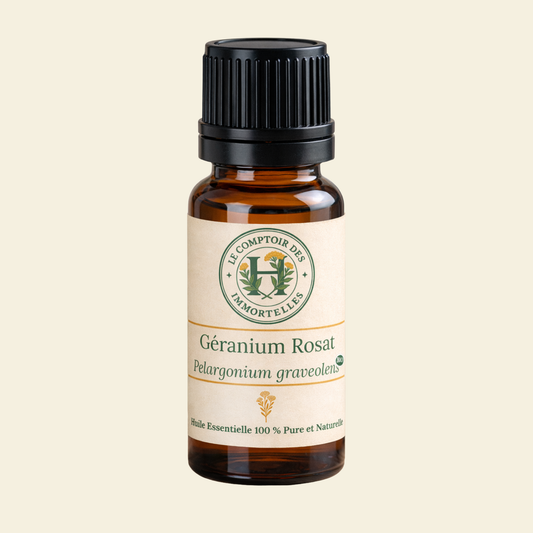 Huile essentielle Géranium Rosat BIO